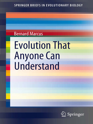 cover image of Evolution That Anyone Can Understand